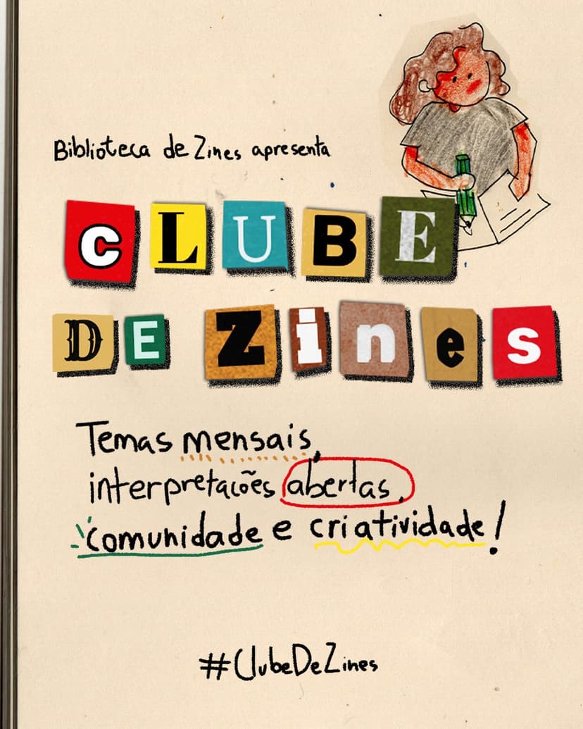 Participe do Clube de Zines!