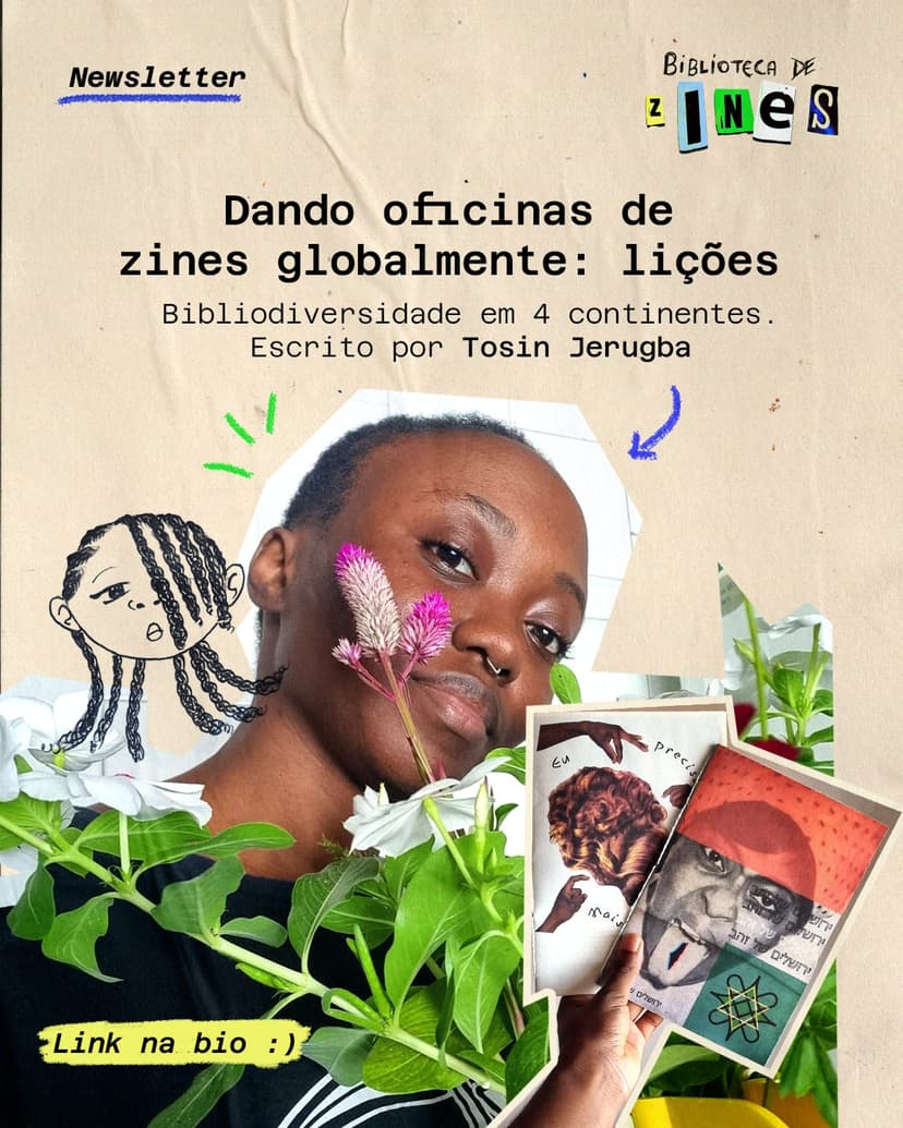 Dando oficinas de zine globalmente: lições